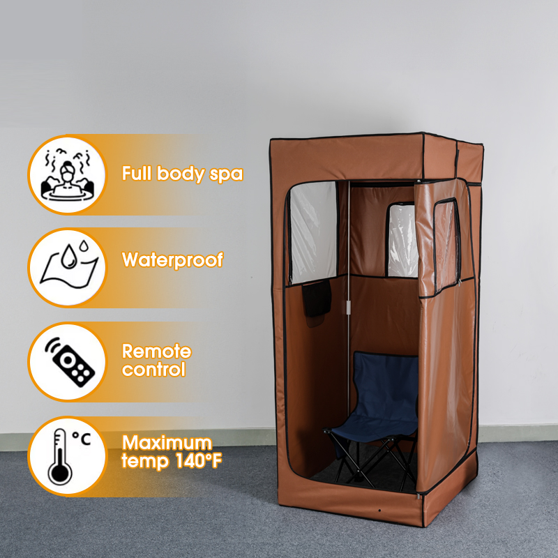Home Spa Relaxation Portable Steam Sauna Spa Room Remote Control Body Steam Full Body Slimming Detox Therapy Tent