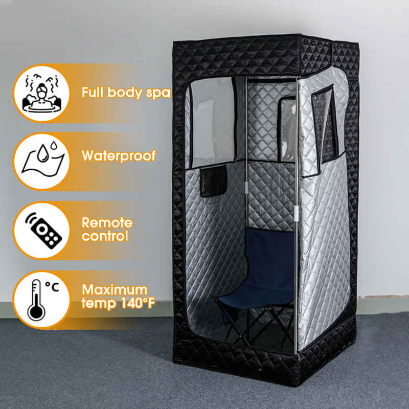 Home Portable Personal Steam Sauna Spa Therapeutic Sauna Spa Tent For Detox Relaxation Portable Home Steam Sauna