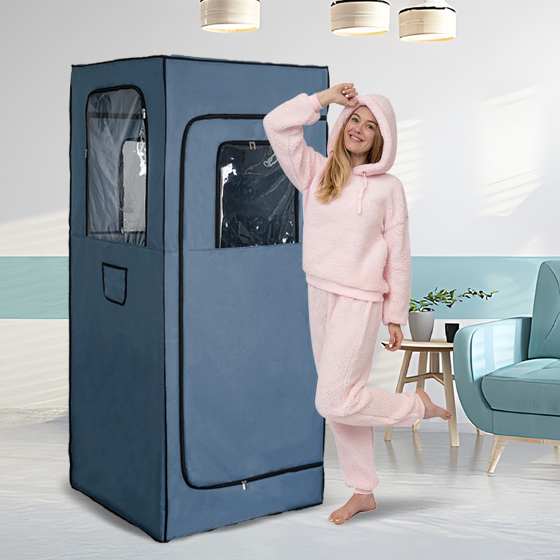 Home Spa Relaxation Portable Steam Sauna Spa Room Remote Control Body Steam Full Body Slimming Detox Therapy Tent