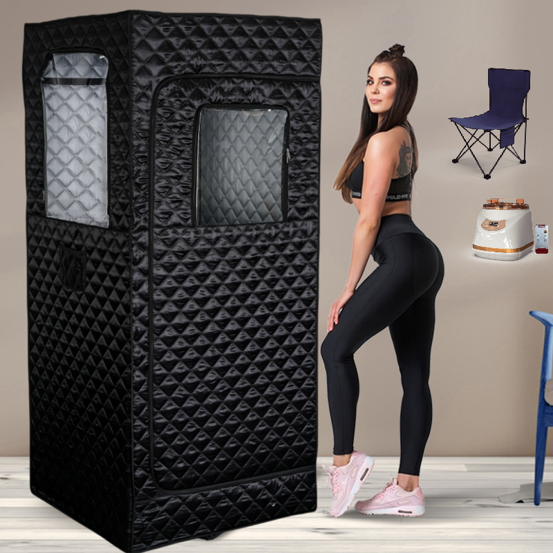 Home Use Wet Steam Sauna Tent Health Wholesale Full Body Steam Tent Home Spa Full Body Folding Sauna Tent