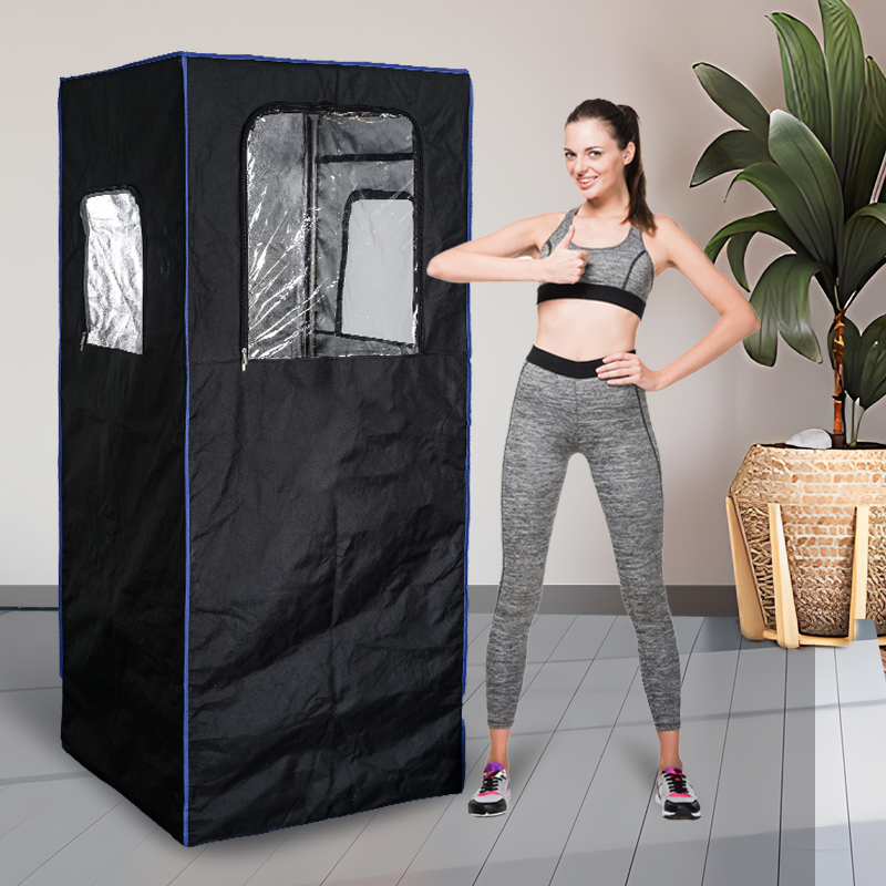 Foldable Portable Wet Spa Slimming Outdoor Steam Sauna Tent Home Sauna Tent One Person Steam Room Sauna