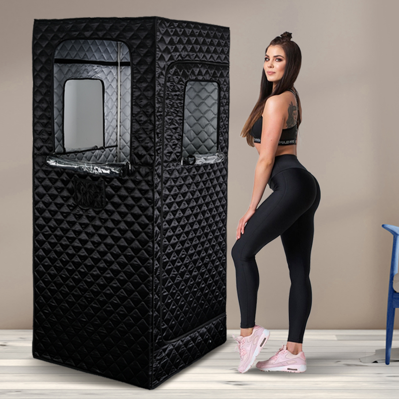 Portable Infrared Sauna Full Body Home Sauna Portable Full Size Personal Far Infrared Relaxation Detox Sauna Tent Infrared