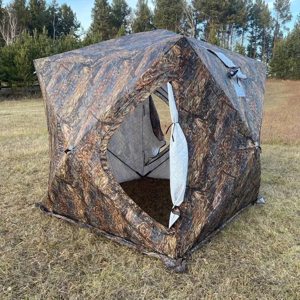 Dry Steam Sauna Personal Dry Sauna Tent Family Winter Large Canvas Outdoor Tent Camping Ice Fishing Winter Fishing Tent