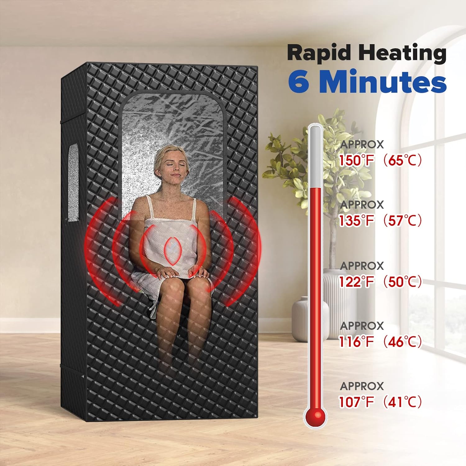 Portable Infrared Sauna Full Body Home Sauna Portable Full Size Personal Far Infrared Relaxation Detox Sauna Tent Infrared