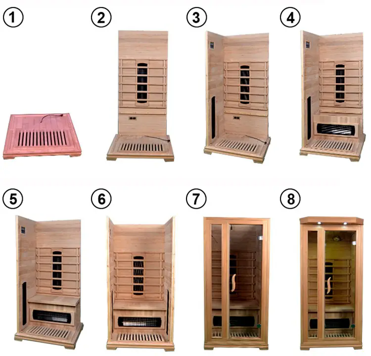 Portable sauna room wooden sauna room /film seks far infrared sauna room make beauty