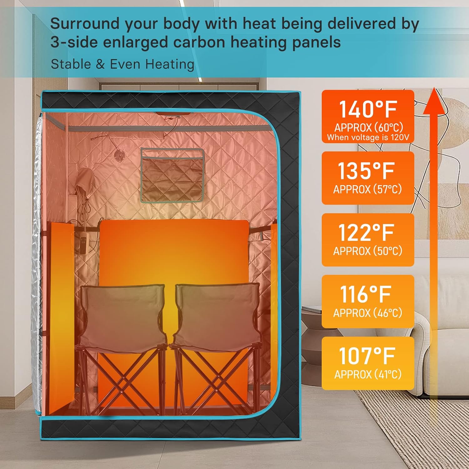 2 person Factory Direct Sales Buy Far Infrared Sauna Free Accessories Home Slimming Sauna