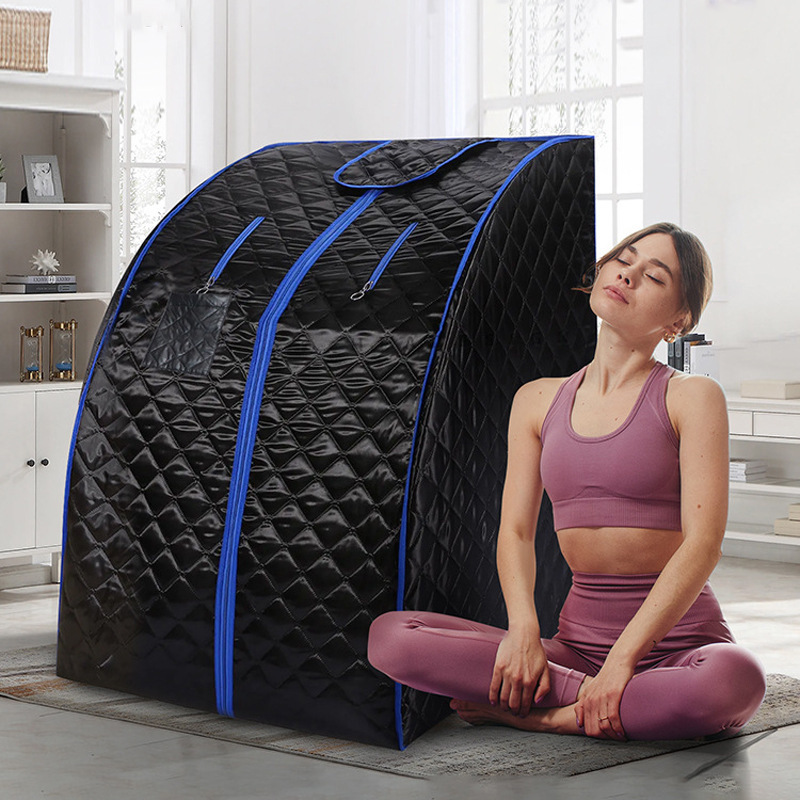2025 Personal Portable Sauna Lightweight Personal Steam Sauna Spa for Relaxation Foldable Home Sauna Tent with Temperature Timer