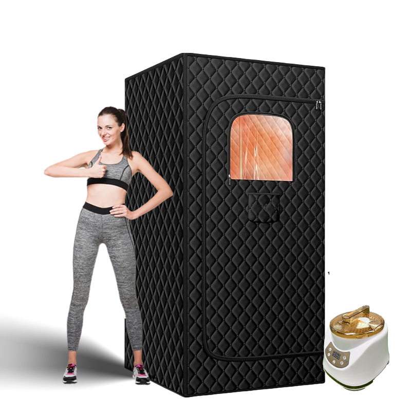 Foldable Portable Wet Spa Slimming Outdoor Steam Sauna Tent Home Sauna Tent One Person Steam Room Sauna