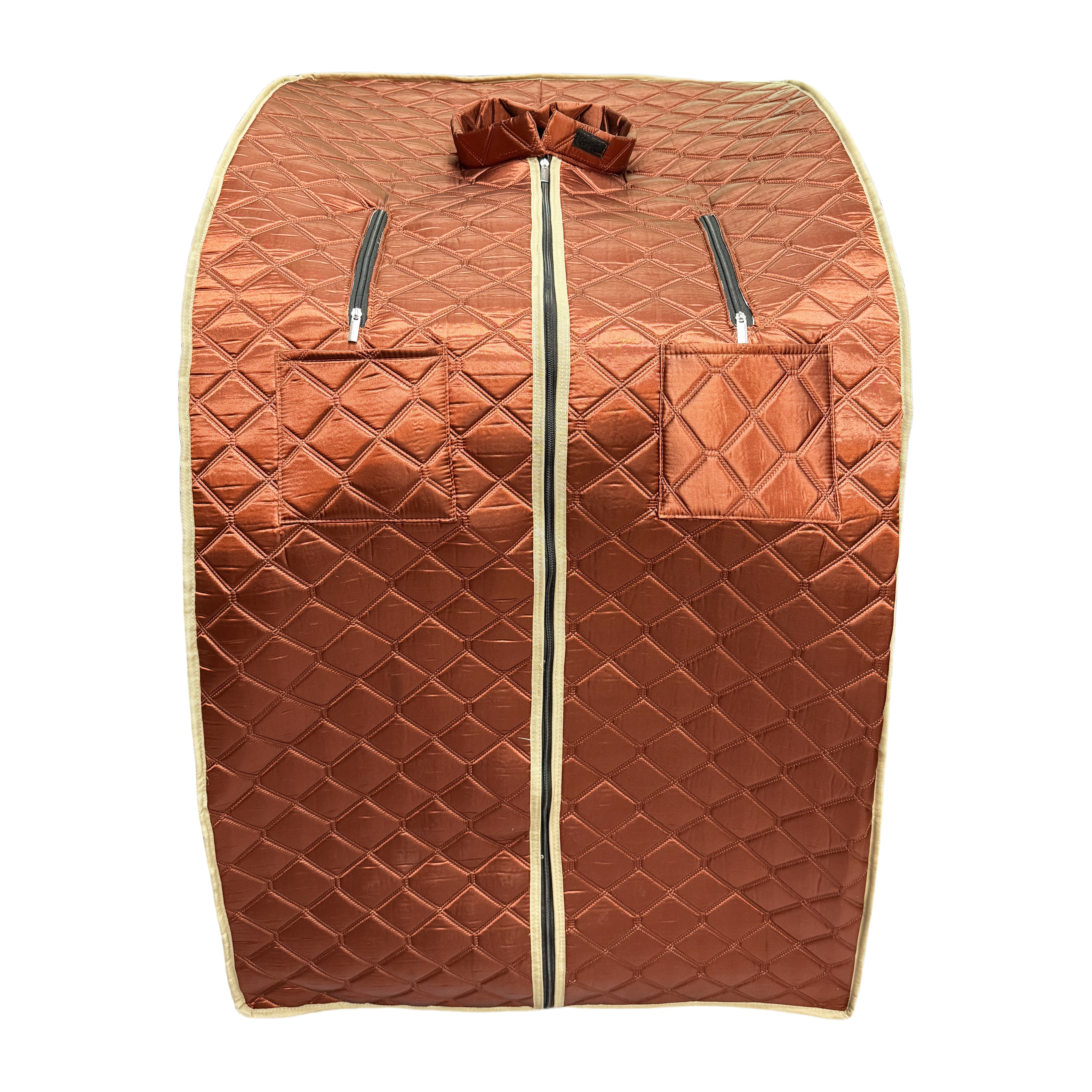 Royal Blue Alternate Image Alternate Image Alternate Image Alternate Image Alternate Image Alternate Image Alternate Image Alternate Image SteamSpa Portable 1-Person Home Sauna Infrared Heating with Digital Control, Heated Foot Pad and Foldable Chair