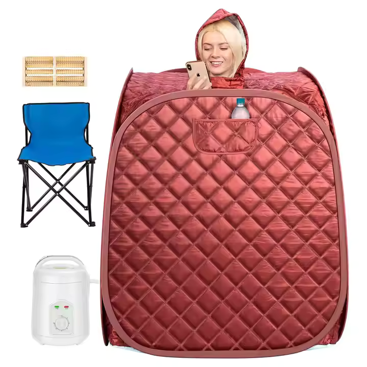1-2 Person ODM/OEM Portable Mobile Steam Sauna for Home Personal Folding