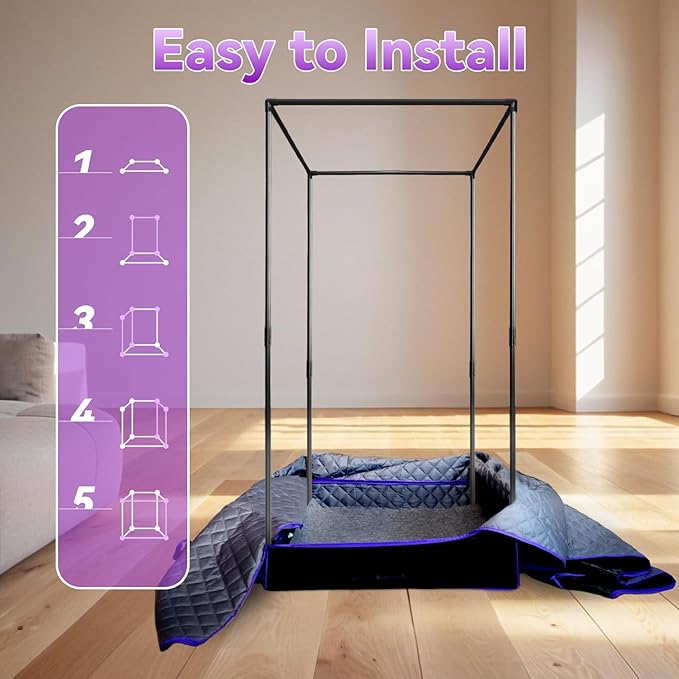 Fingertip Ballet Portable Sauna Tent Full Body Size with Steamer