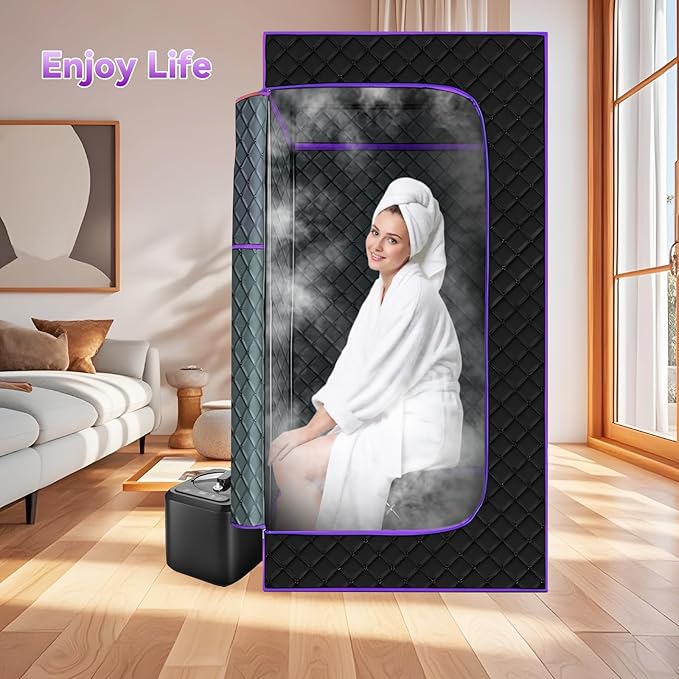 Fingertip Ballet Portable Sauna Tent Full Body Size with Steamer