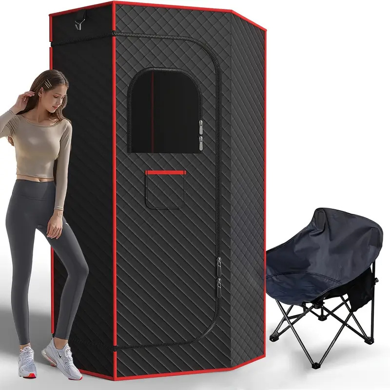 Multifunctional SPA set, folding sauna tent, comfortable chair anti-slip mat, household portable beauty and fitness equipment