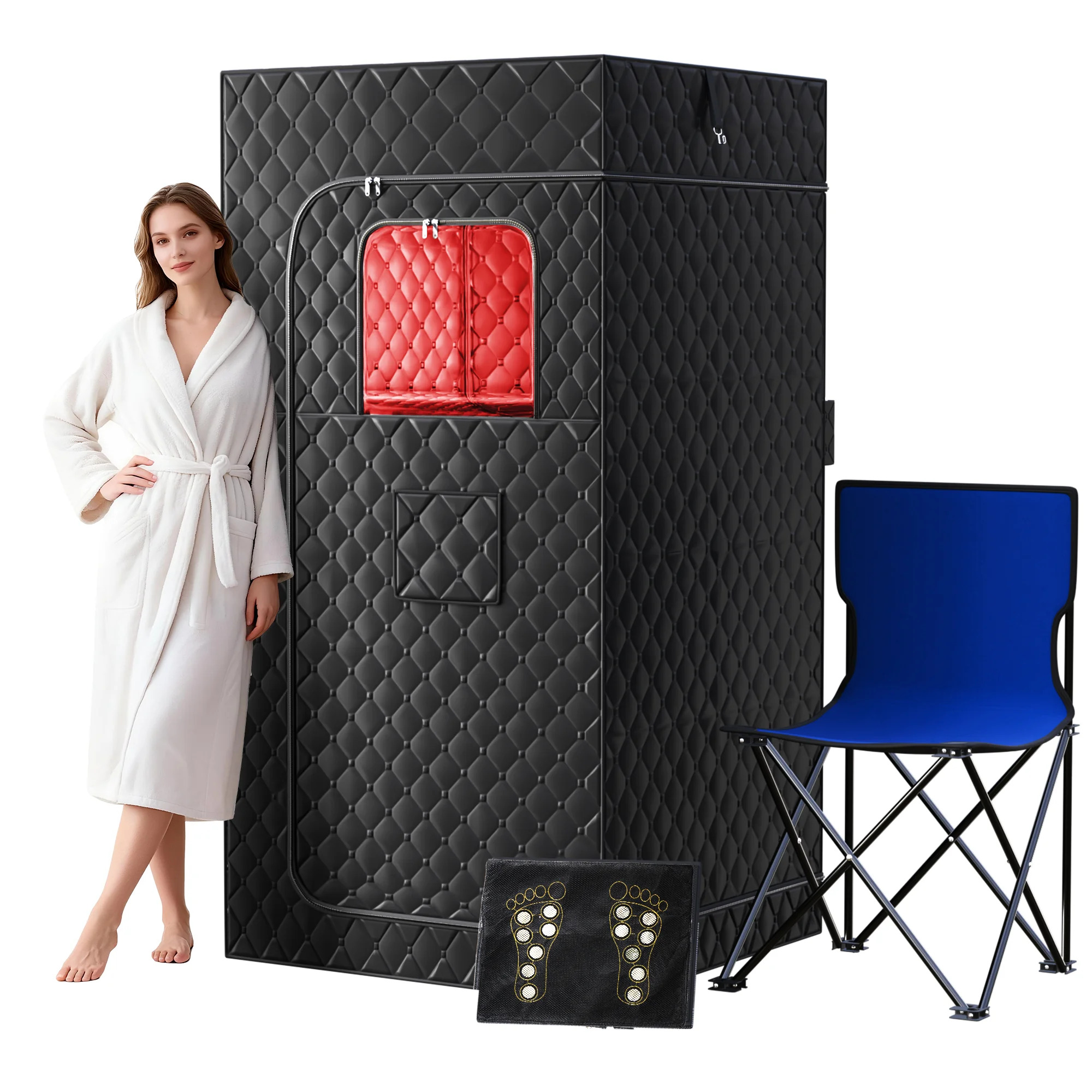 1Person Infrared Sauna | Full Size Portable Sauna Tent | FAR Infrared Sauna for Home