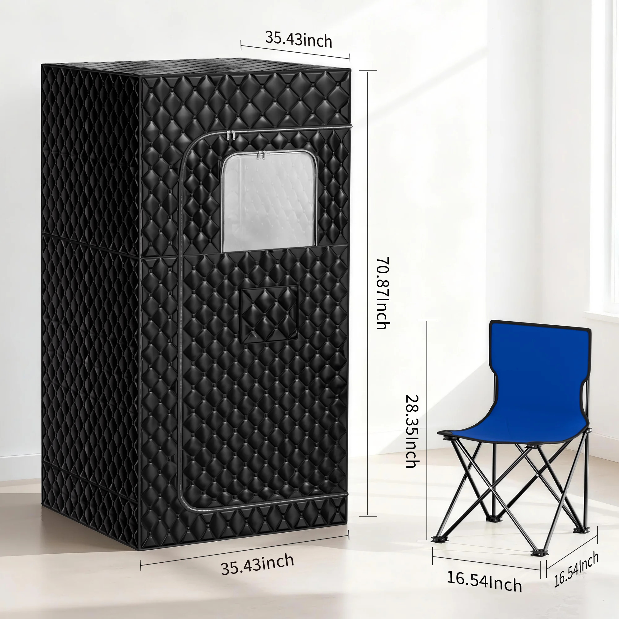 1Person Infrared Sauna | Full Size Portable Sauna Tent | FAR Infrared Sauna for Home